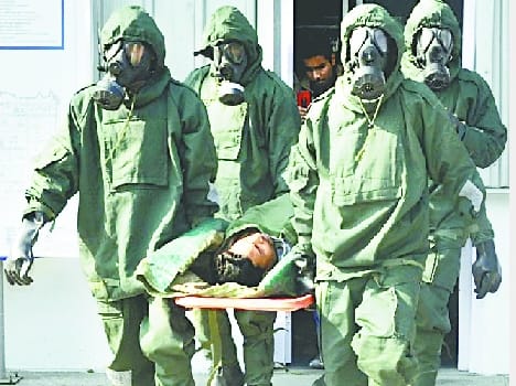 The district administration learned through mock disaster drill tricks